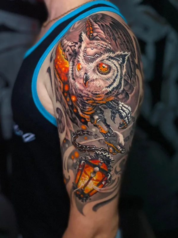 color realism 纹身 在 full sleeve #52667 | 纹身师 Юрий Симакин