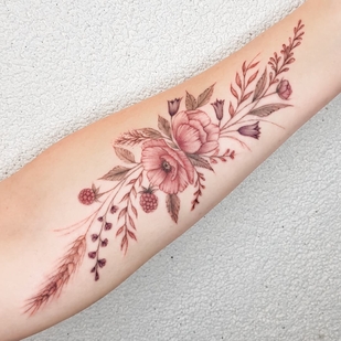 татуировка #52697 | Тату мастер Эвелина @evelina_lem_tattoo