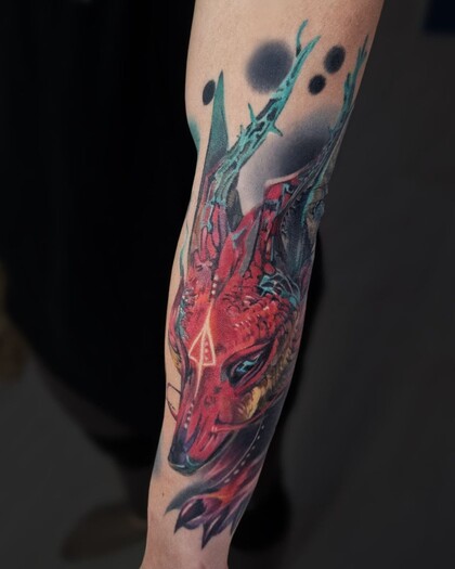 Тату эскиз #52715 Тату мастер Dariya Semenova