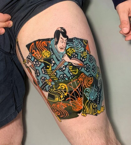 Тату эскиз #52723 Тату мастер Irina Kurkina