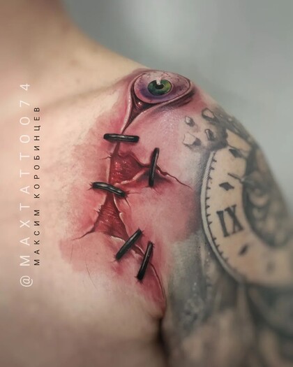 Тату эскиз #52773 Тату мастер Maxim Korobincev