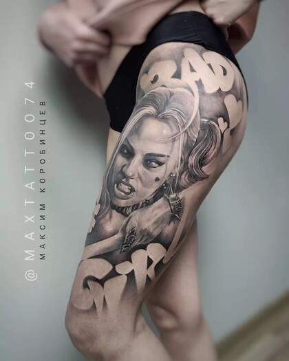 Тату эскиз #52780 Тату мастер Maxim Korobincev