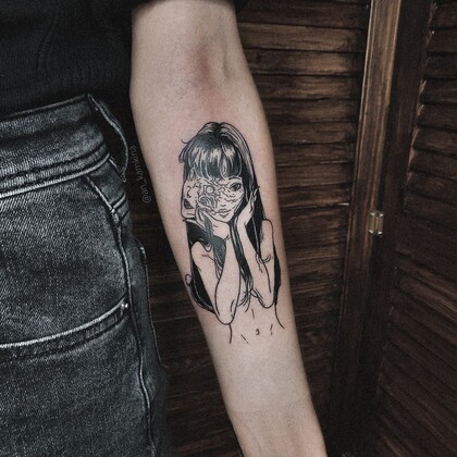 Тату эскиз #52788 Тату мастер Anastasiya Kamkina