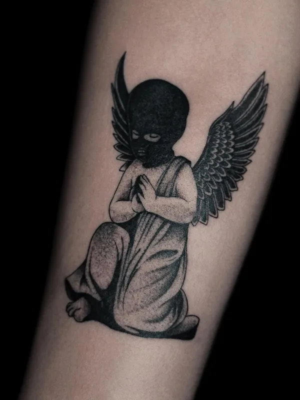 black and grey black and grey tatouage sur forearm #52834 | Artiste tatoueur Игорь Пятых