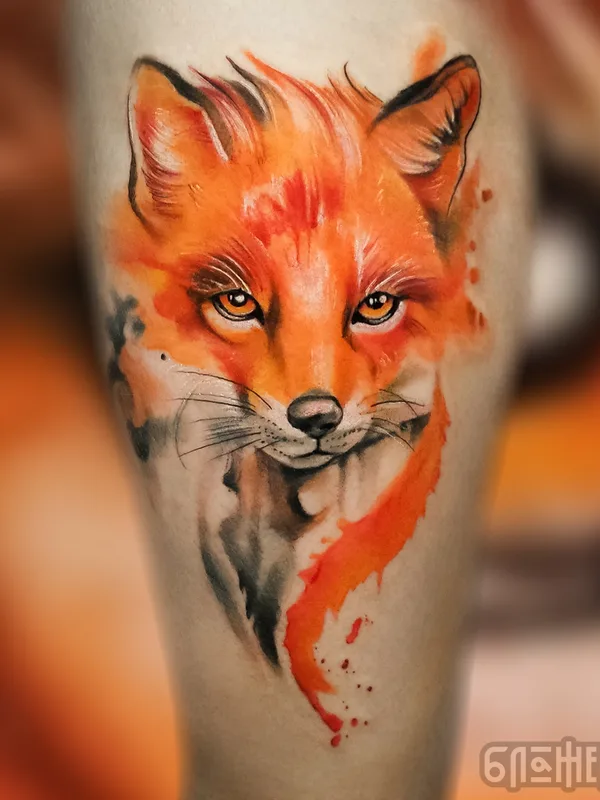 color watercolor 타투 부위 forearm #63882 | 타투이스트 Василий Блаженный