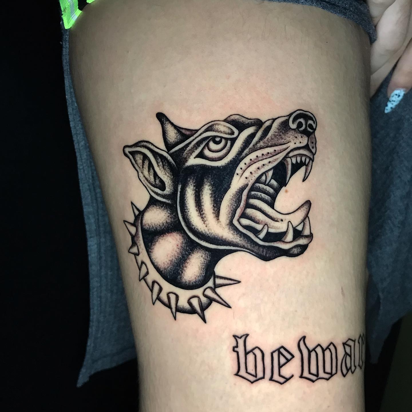 Doberman tattoo by Ssik Boy  Tattoogridnet