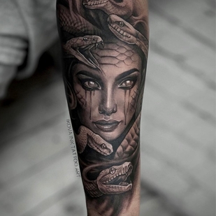 татуировка #64015 | Тату мастер @ikova_ink