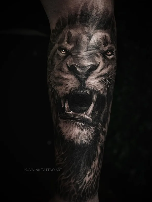 black and grey realism tattoo on forearm #64016 | Tattoo Artist @ikova_ink