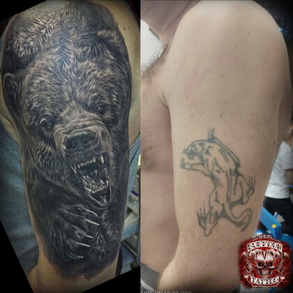 Тату эскиз #64081 Тату мастер BUFFOON-TATTOO studio