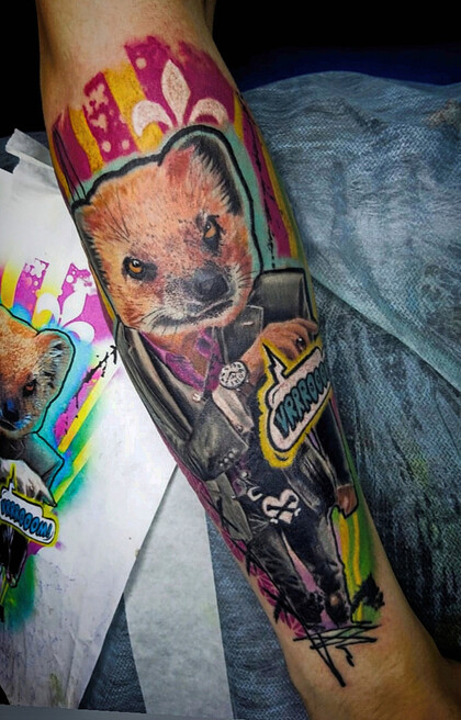 Тату эскиз #64089 Тату мастер BUFFOON-TATTOO studio