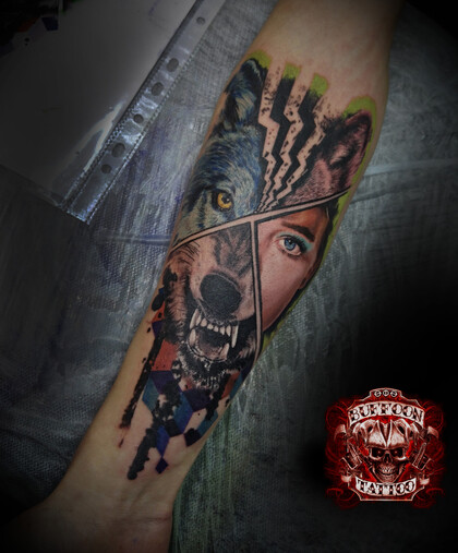Тату эскиз #64093 Тату мастер BUFFOON-TATTOO studio