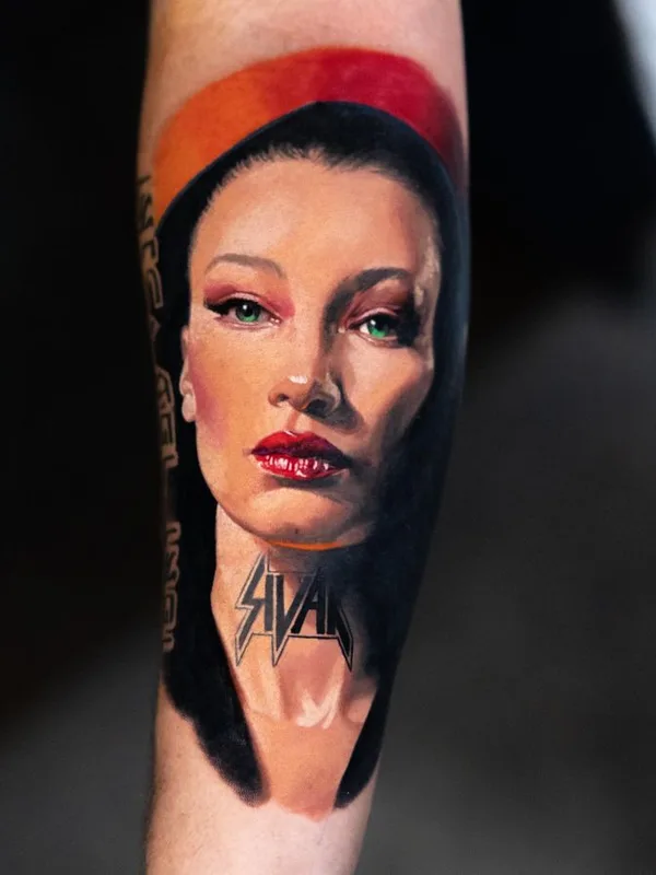 female color realism Tatuaggio su forearm #64141 | Tatuatore Denis Sivak