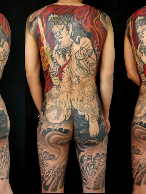 color japanese 纹身 在 full back #64227 | 纹身师 YZ