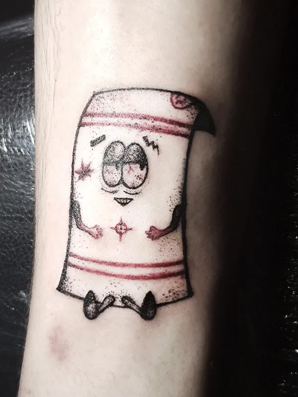 color cartoon Tatuagem em forearm #64259 | Tatuador Alain Morpheus