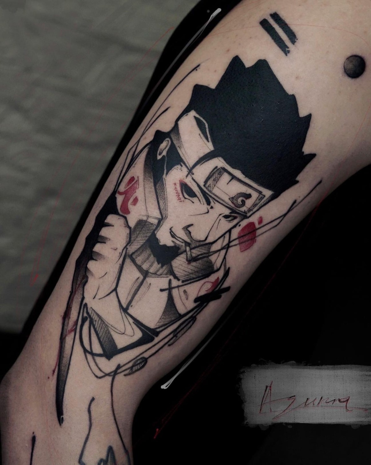 Uchiha Shisui tattoo.