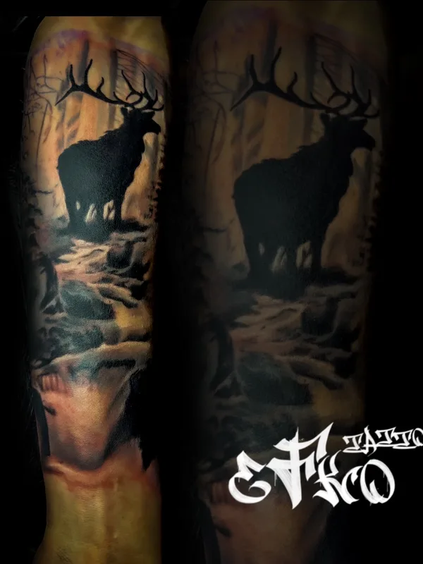black and grey realism татуировка на forearm #64713 | Тату мастер Ink_eFko
