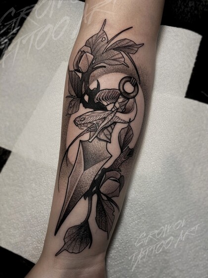 Тату эскиз #64911 Тату мастер Михаил Громов