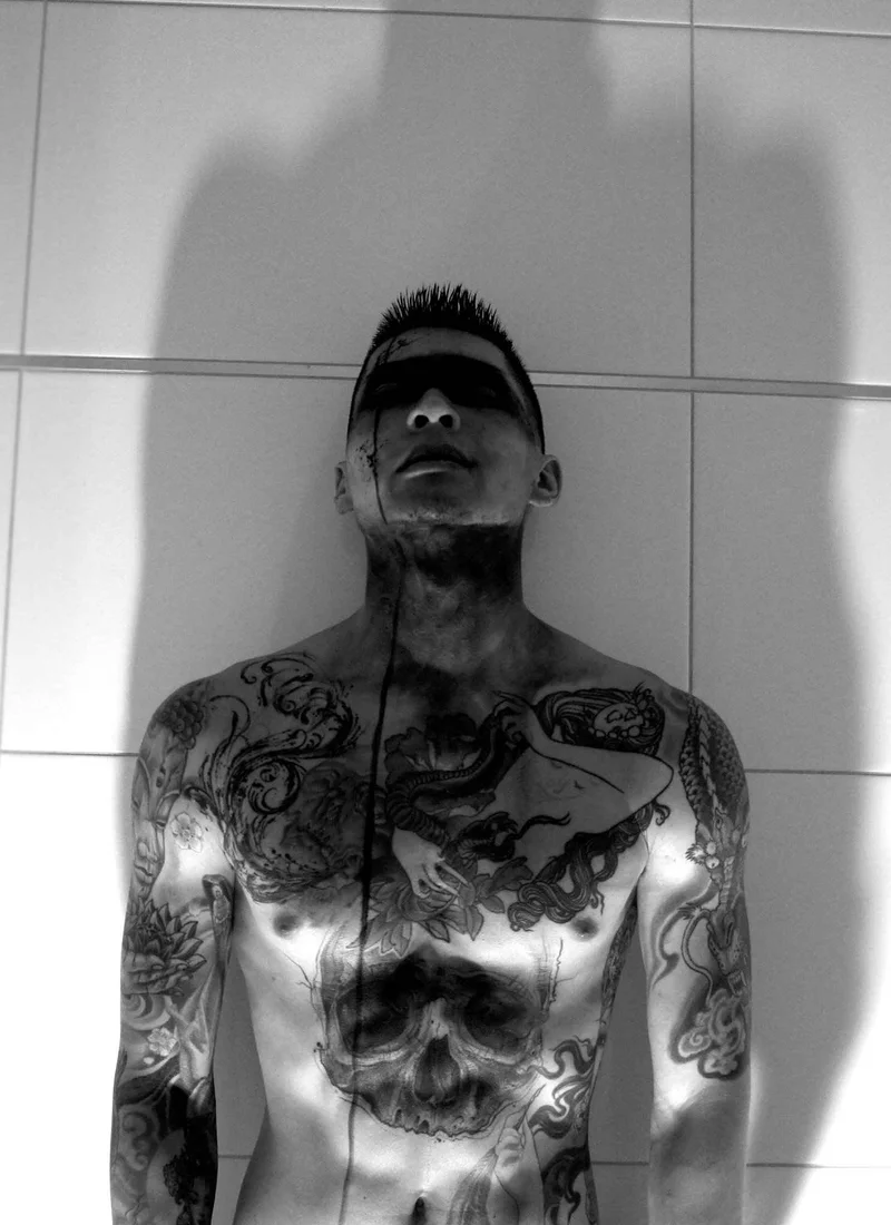 Tatuagem de estilo livre expressiva de Jay