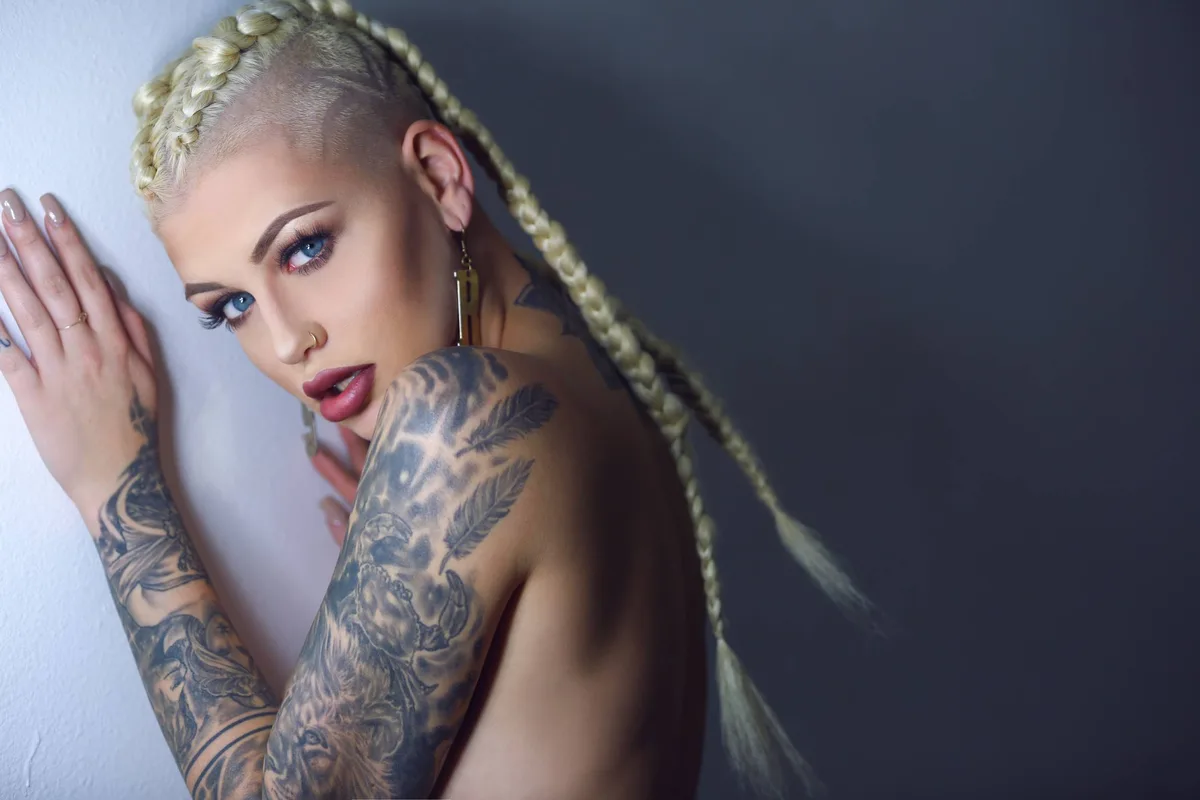 Тату модель Samii Ryan | Tattoo model Samii Ryan