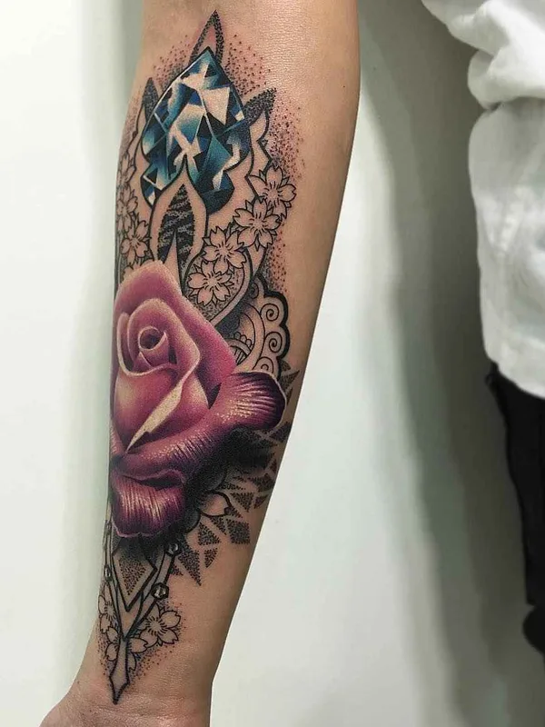 color realism татуировка на forearm #9961 | Тату мастер Ryan Smith The Scientist