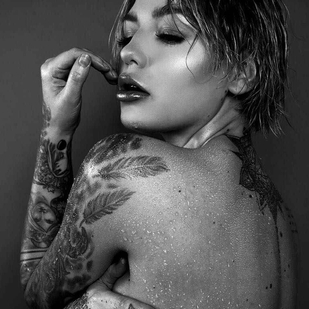 🔥 Горячие фото, портфолио модели  #9395 Тату модель Samii Ryan