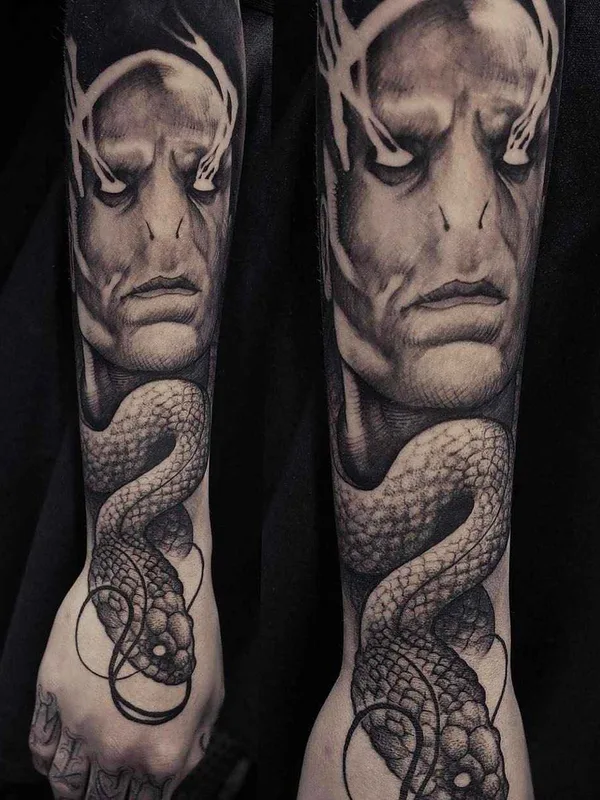 black and grey realism tattoo on forearm #8934 | Tattoo Artist Rob Borbas