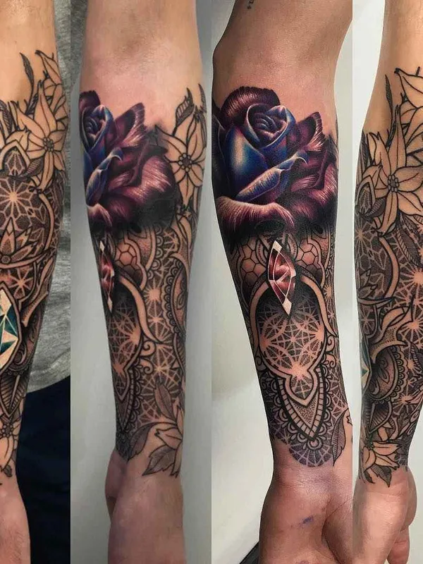 color realism татуировка на forearm #9965 | Тату мастер Ryan Smith The Scientist