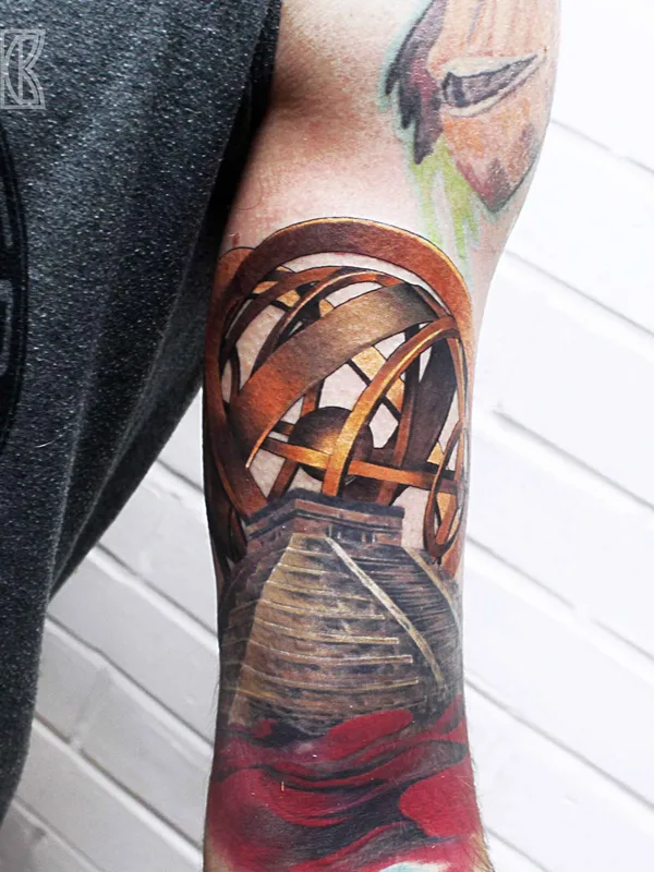 color realism tattoo on forearm #9239 | Tattoo Artist Алексей Бузунов