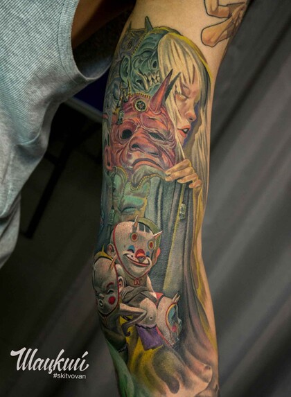 Тату эскиз #7993 Тату мастер Vladimir Shackiy