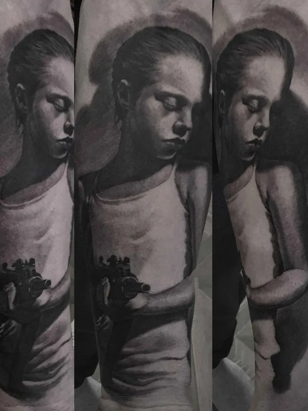 black and grey realism tattoo on forearm #8500 | Tattoo Artist Ден Яковлев