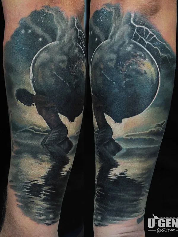 black and grey realism 타투 부위 forearm #8551 | 타투이스트 Евгений U-Gene Горячий