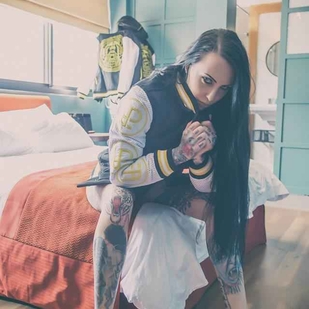 🔥 Горячие фото, портфолио модели  #9421 Тату модель Makani Terror