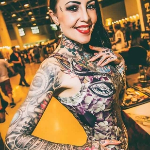 🔥 Горячие фото, портфолио модели  #9425 Тату модель Makani Terror