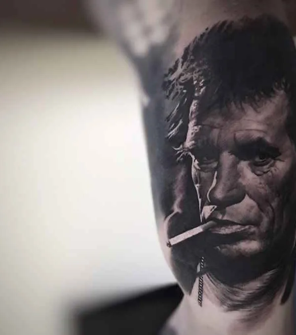male black and grey realism tattoo on forearm #8499 | Tattoo Artist Ден Яковлев