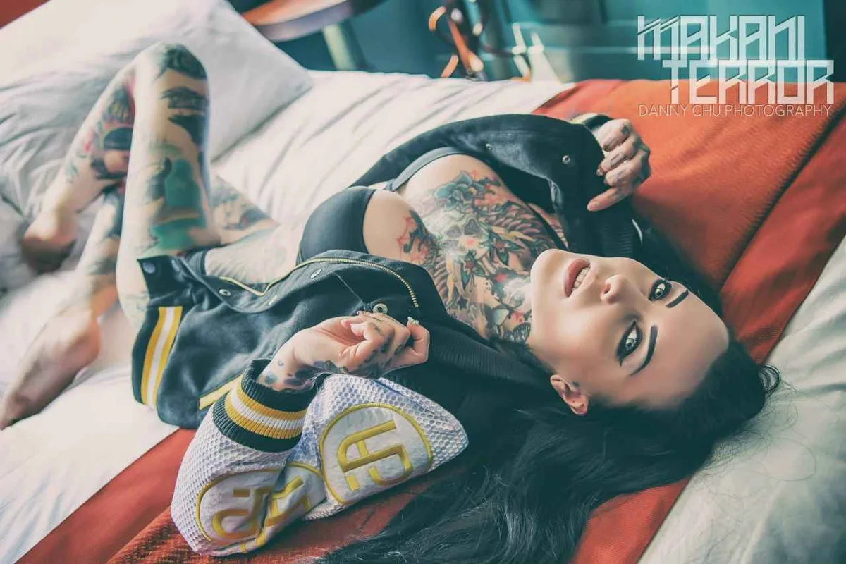Modello di tatuaggio Makani Terror