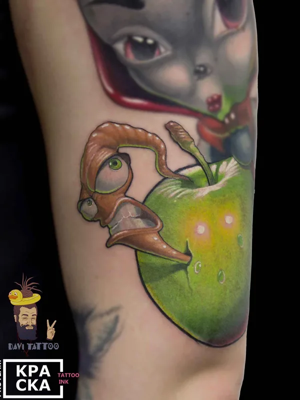 color illustrative Tatuaggio su forearm #9229 | Tatuatore Дави Татумастерян