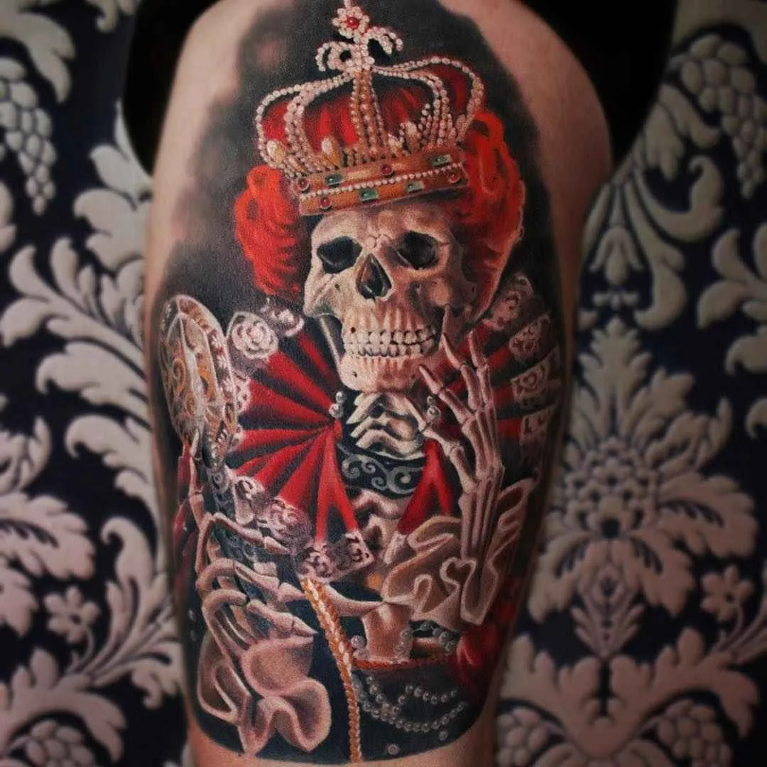 Tattoo artist Monica Marino color and black&grey portrait realism tattoo | Germany