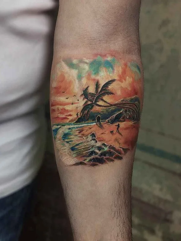 color realism Tatuagem em forearm #17715 | Tatuador Serkan Demirboğa