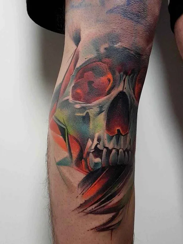 color realism татуировка на knee #17292 | Тату мастер Артем Савельев