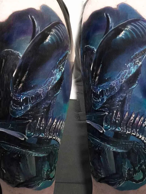 color realism татуировка на full sleeve #17597 | Тату мастер Maksims Zotovs