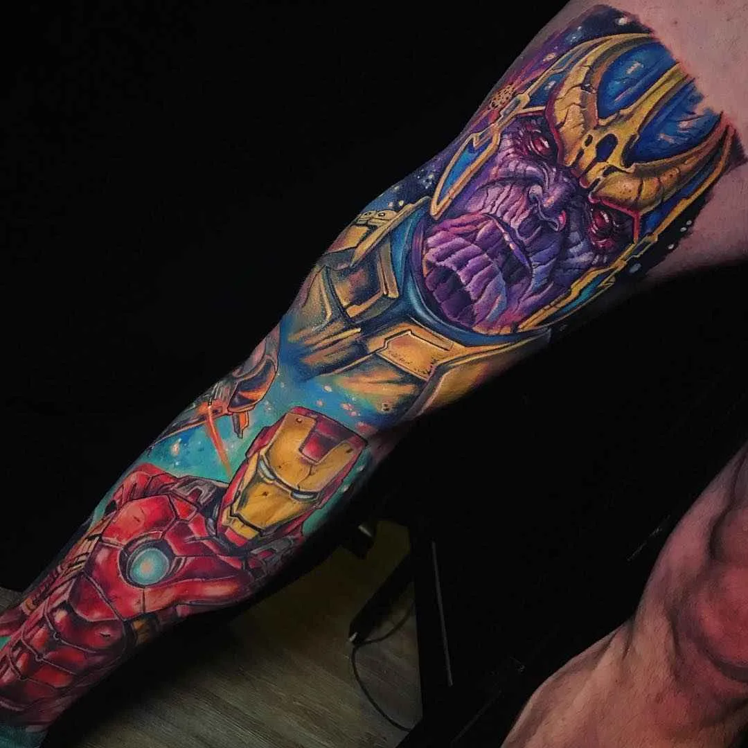 Tattoo artist Derek Turcotte escala brilho cor nova escola tattoo | Canada