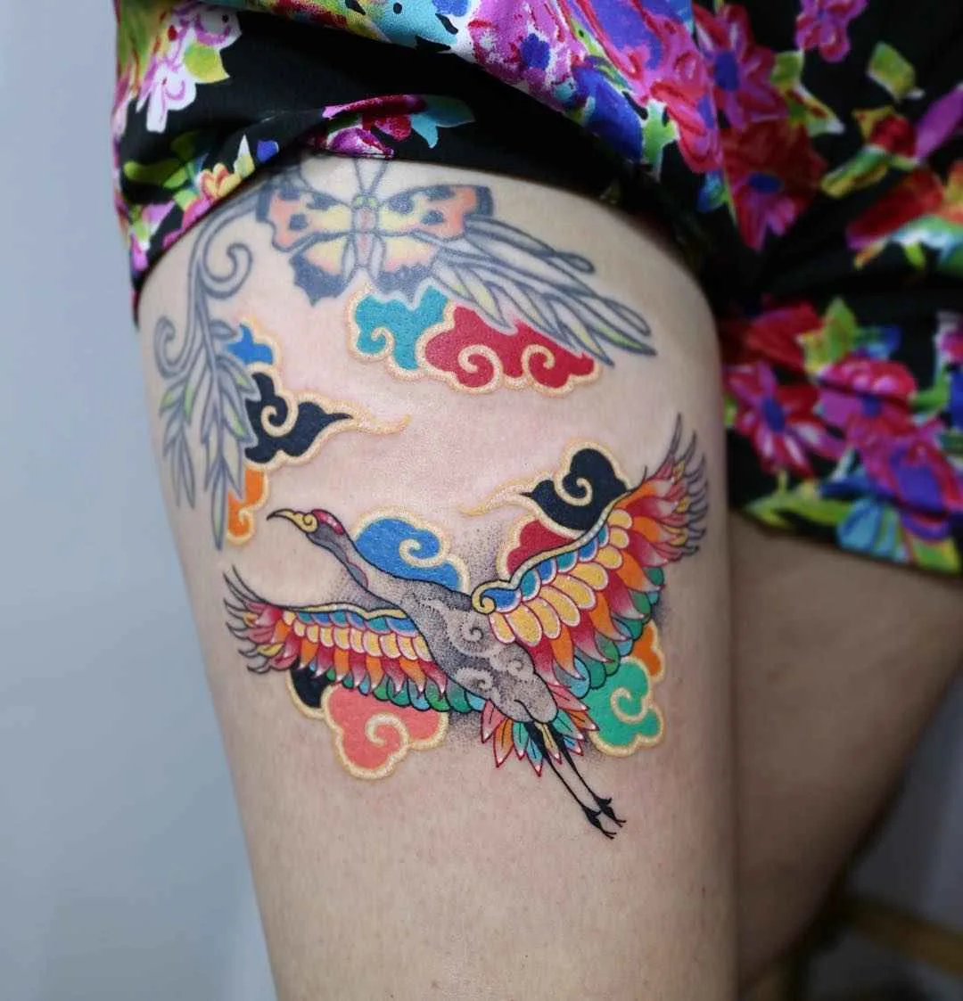 Artista del tatuaggio Pitta, tatuaggio tradizionale coreano, stile autore | Seoul, Corea del Sud
