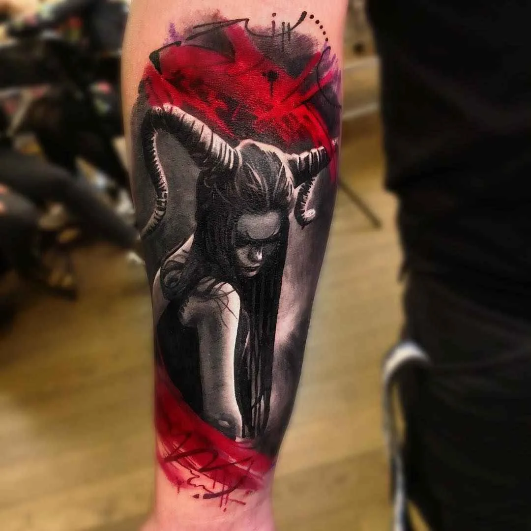 Tattoo artista Maksims Zotovs color authors tattoo realism | Riga, Latvia
