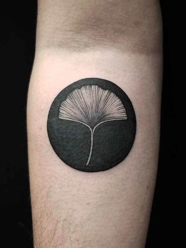 black blackwork tattoo on forearm #17336 | Tattoo Artist Thomas Eckeard