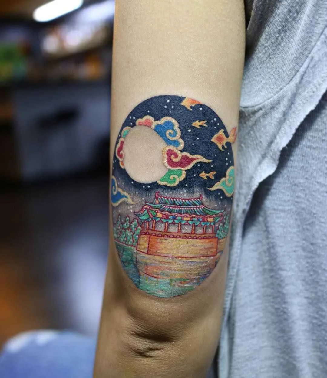 Artista del tatuaggio Pitta, tatuaggio tradizionale coreano, stile autore | Seoul, Corea del Sud