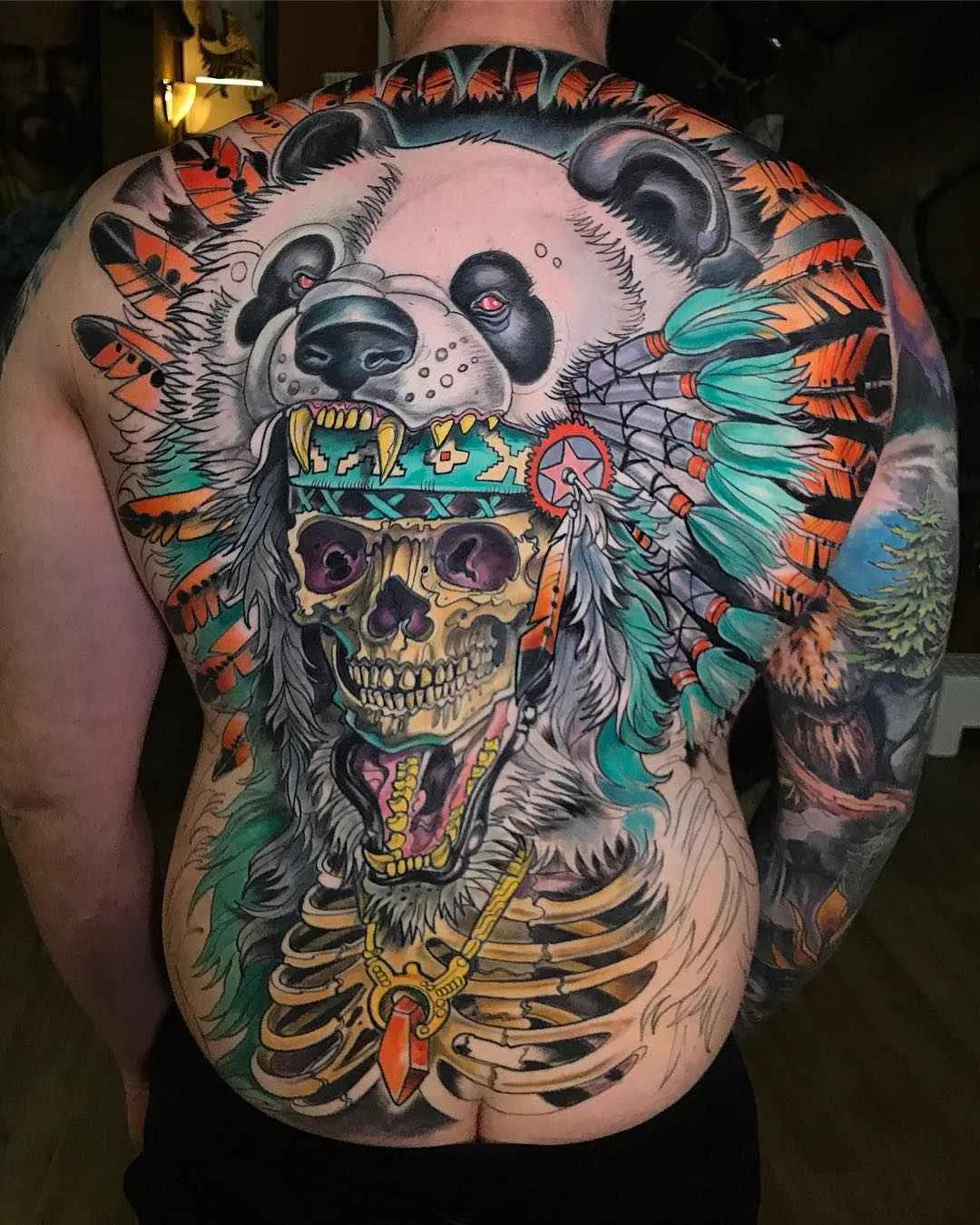 Tattoo artist Derek Turcotte escala brilho cor nova escola tattoo | Canada