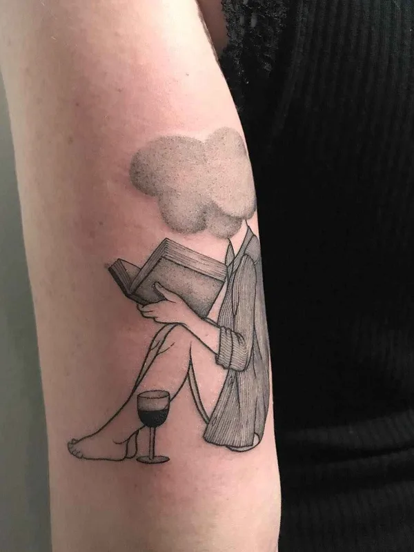 black and grey illustrative Tatuagem em forearm #17242 | Tatuador Anna Neudecker