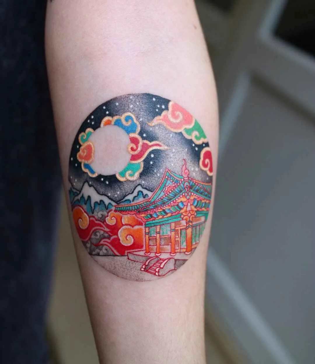 Artista del tatuaggio Pitta, tatuaggio tradizionale coreano, stile autore | Seoul, Corea del Sud