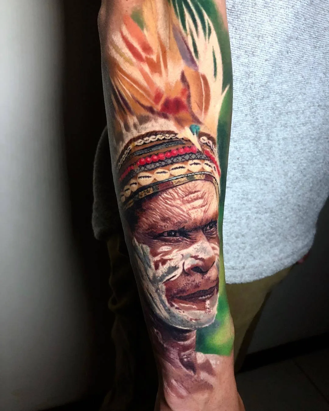 Tattoo artist Walace Sales, color and black and grey realistic tattoo | Brazil