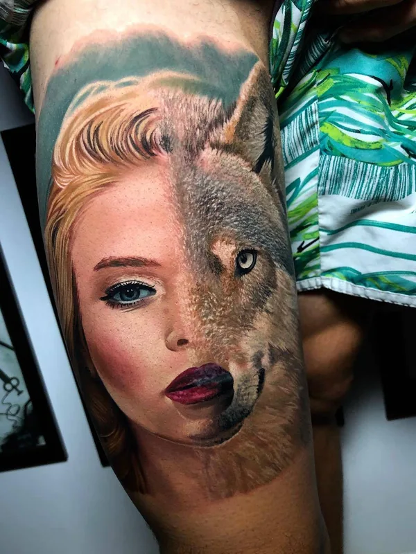 color realism Tatuaggio su thigh #28868 | Tatuatore Walace Sales
